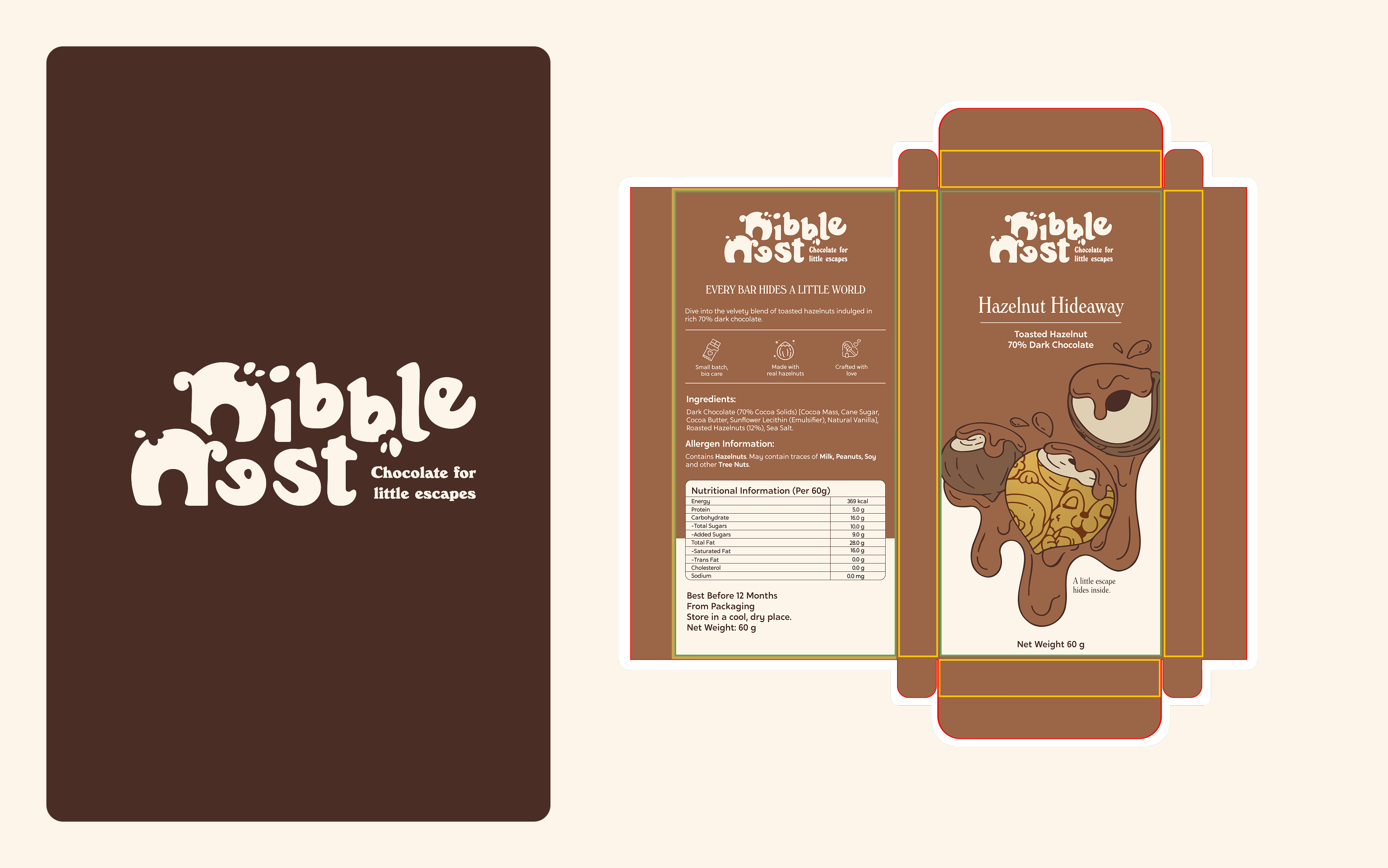 Label set — four SKUs