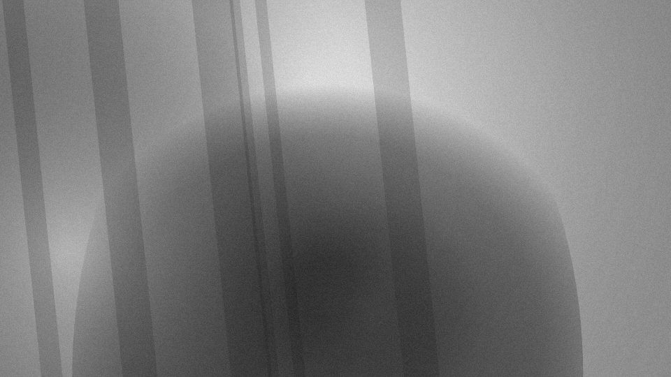 After — the same frame graded, titled and mastered